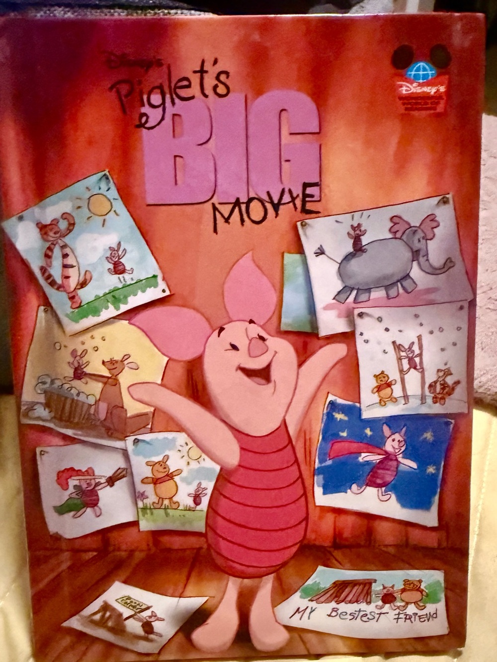 Walt Disney Piglet's Big Movie-Wonderful World if Reading-1995